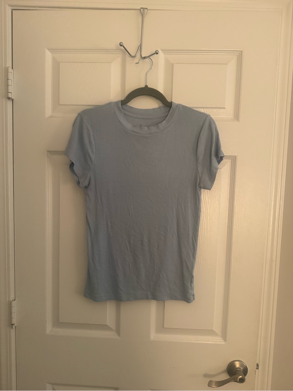 a new day Light Blue Short Sleeve Tee